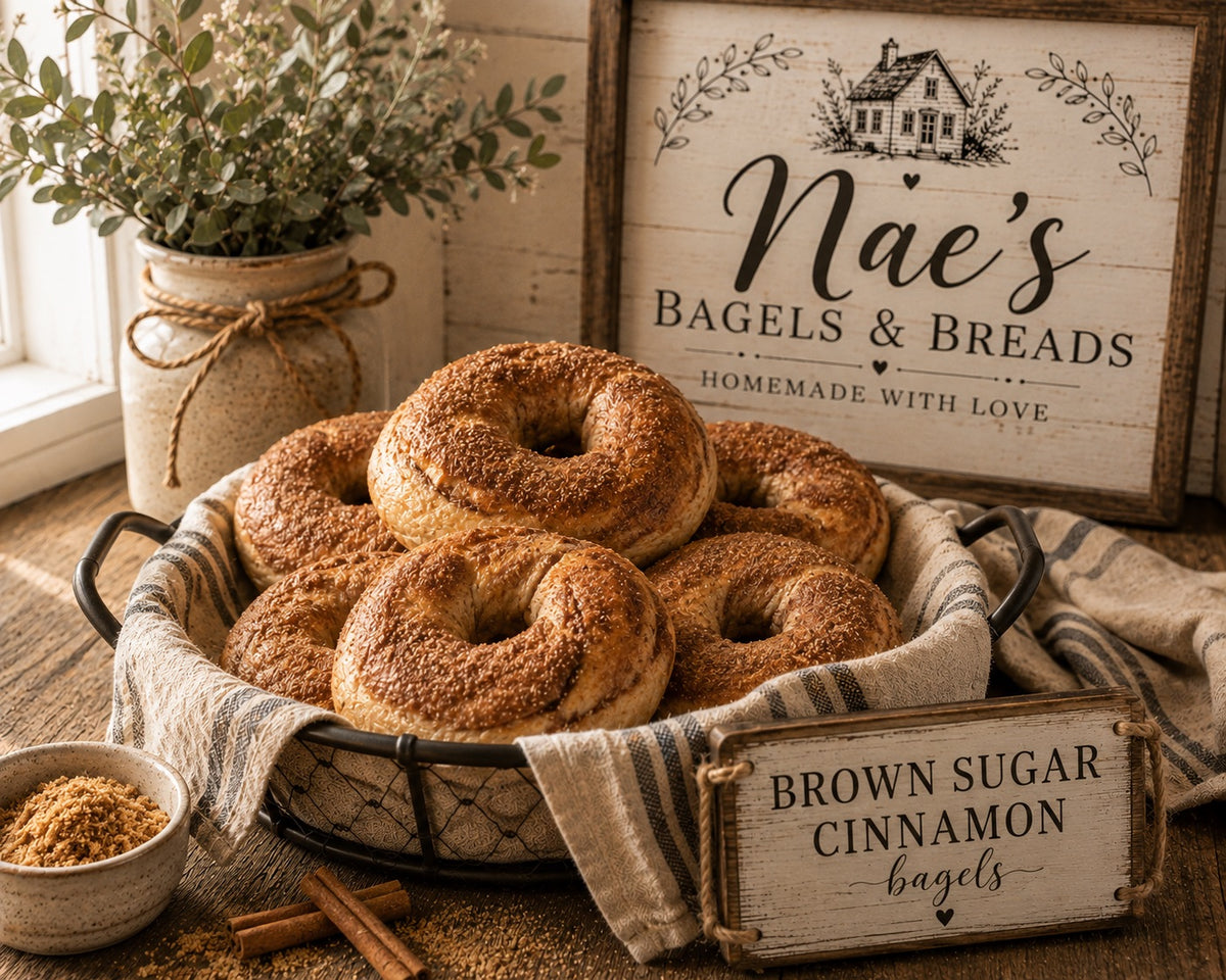 Brown Sugar Cinnamon Bagels